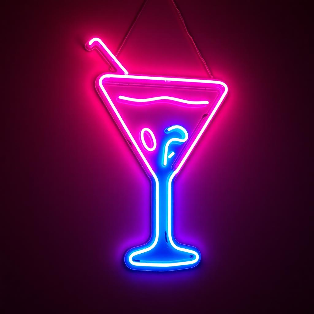 Cocktail Bar Neon